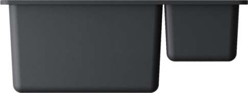 Кухонная мойка Omoikiri Kata 55-2-U-BL Artgranit/черный