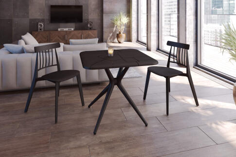 Основание для стола Sheffilton SHT-TU30 артикул TU50 черный