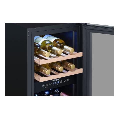 Винный шкаф WEISSGAUFF WWC-16 DualZone Compressor