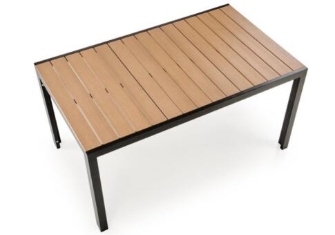 Стол обеденный HALMAR FIERRO P коричневый/черный