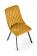 Стул HALMAR K450 горчичный/черный