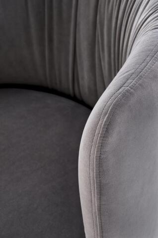 Стул HALMAR K531 серый/черный