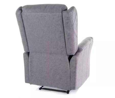 Кресло SIGNAL ZEUS tap. 158 раскладное, серый