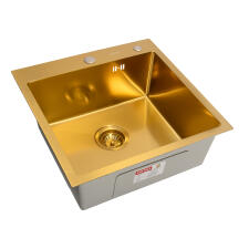 Мойка ARFEKA ECO AR 500*500 GOLD PVD NANO DECOR