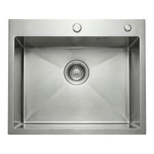 Кухонная мойка из нержавейки BLANTEK FS-5848H Honeycomb ECO