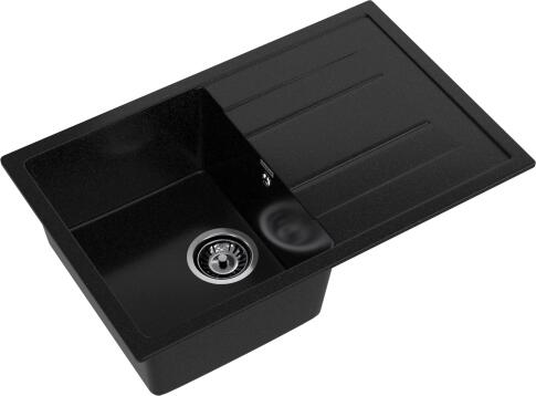 Кухонная мойка GRANFEST QUADRO Q-780L черный