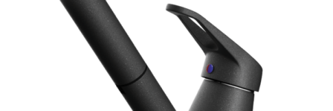 Смеситель для кухни Omoikiri Tateyama-S-BL черный