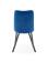Стул HALMAR K450 темно-синий/черный