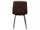 Стул SIGNAL MILA Velvet Bluvel 48 коричневый/черный мат