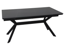 Стол обеденный SIGNAL IMPERIA черный/черный 160-220/90