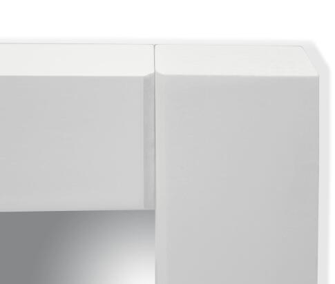 Зеркало с полкой Sheffilton Альберо SHT-М2 артикул 3P-03 беленый