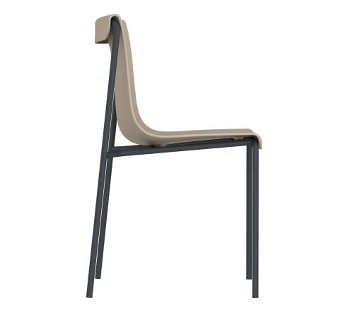 Стул Sheffilton SHT-S178 бежевый/антрацит