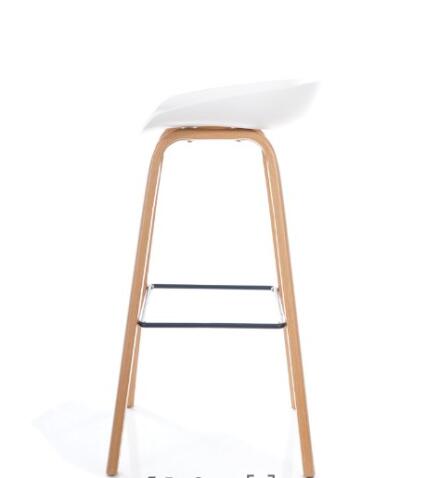 Стул барный SIGNAL STING белый/дуб