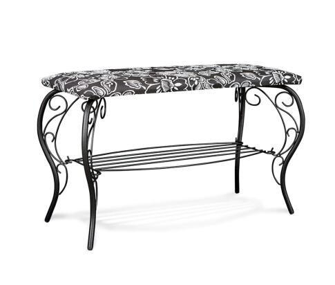 Банкетка Sheffilton Грация 685 артикул Б-685 черный/Зарина