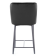 Стул барный SIGNAL COLIN B H-2 Velvet Bluvel 19 черный/черный