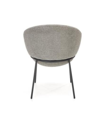 Стул HALMAR K482 серый/черный