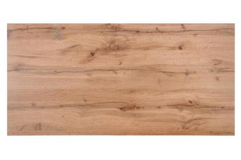 Стол журнальный HALMAR VENOM U дуб вотан/черный, 120/60/55