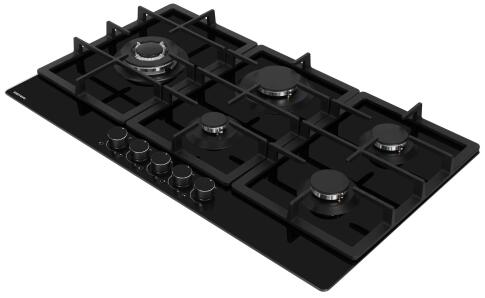 Варочная панель газовая MEFERI MGH905BK GLASS ULTRA