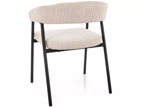 Стул SIGNAL KATANA t.257 бежевый/черный