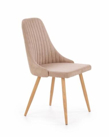 Стул HALMAR K285 бежевый/натуральный