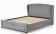 Кровать HALMAR SABRINA серый/орех, 160/200