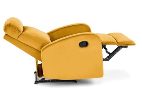 Кресло HALMAR WONDER раскладное, горчичный
