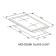 Варочная панель газовая MEFERI MGH302BK GLASS LIGHT