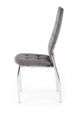 Стул HALMAR K416 серый/хром