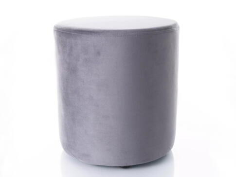 Пуф SIGNAL DOTI B Velvet Bluvel 14 темно-серый