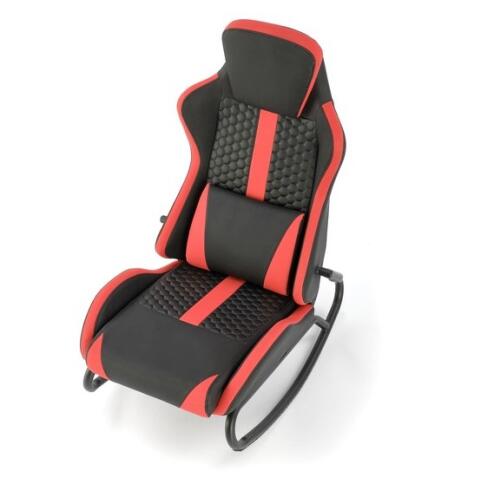 Кресло компьютерное HALMAR GAMER черный/красный