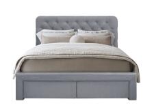 Кровать HALMAR MARISOL серый, 160/200