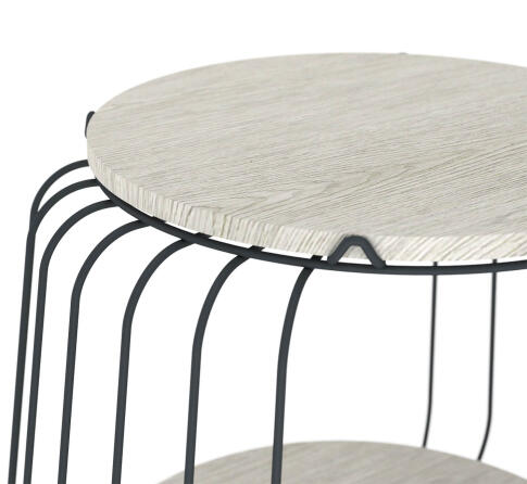 Стол журнальный Sheffilton SHT-CT70 онтарио/антрацит