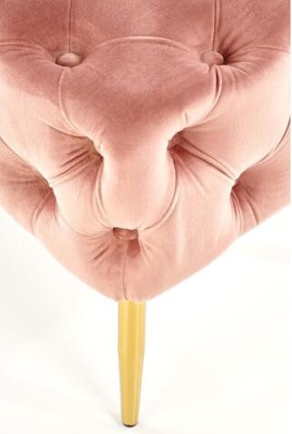 Скамья HALMAR ATHENA розовый/золотой