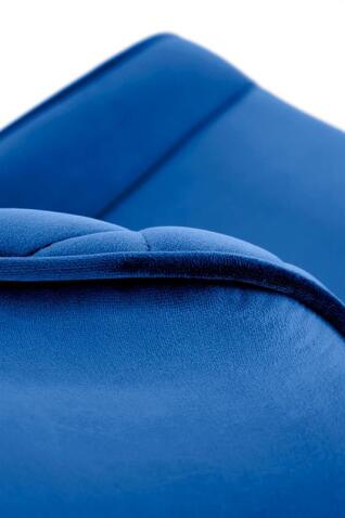 Стул HALMAR K520 синий/черный, поворотный