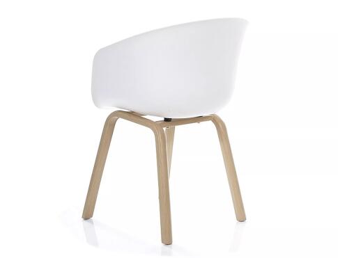 Стул SIGNAL EGO белый/дуб