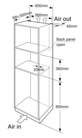 Микроволновая печь MEFERI MMO6020BK COMFORT