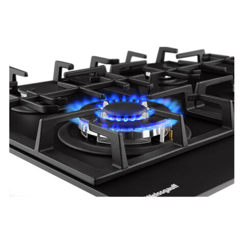 Поверхность газовая WEISSGAUFF HGG 641 BV Nano Matt Glass