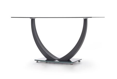 Стол обеденный HALMAR ANTON черный 140/80