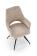 Стул HALMAR K542 бежевый/черный, поворотный