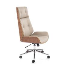 Кресло компьютерное HALMAR WEBSTER бежевый/орех Кресло компьютерное HALMAR WEBSTER бежевый/орех