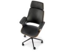 Кресло компьютерное HALMAR WEBER ореховый/черный