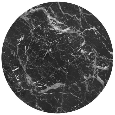 Комплект HALMAR JAVA (2 стола журнальных) черный мрамор/черный