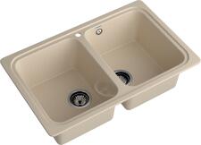 Кухонная мойка GRANFEST STANDART S-780K кашемир