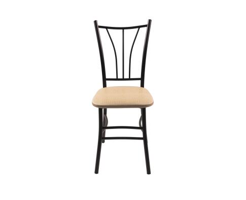 Стул ВВР Трилогия Бежевый Крокодил/черный, экокожа