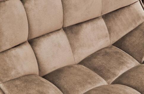 Стул барный HALMAR H95 бежевый/черный