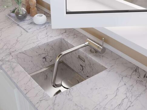 Смеситель для кухни Omoikiri Mori-C хром