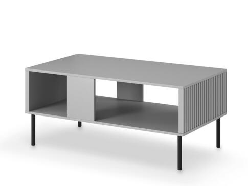 Стол журнальный HALMAR ASENSIO LAW-1 светло-серый/черный