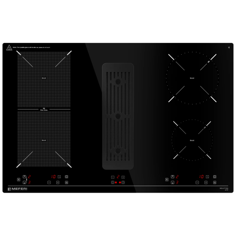 Варочная панель индукционная с вытяжкой MEFERI XSMART35IX ULTRA