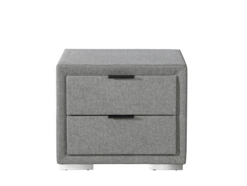 Тумба прикроватная HALMAR LEVANTER серый/серый