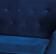 Диван SIGNAL NORDIC 2 Velvet Bluvel 86 темно-синий/бук